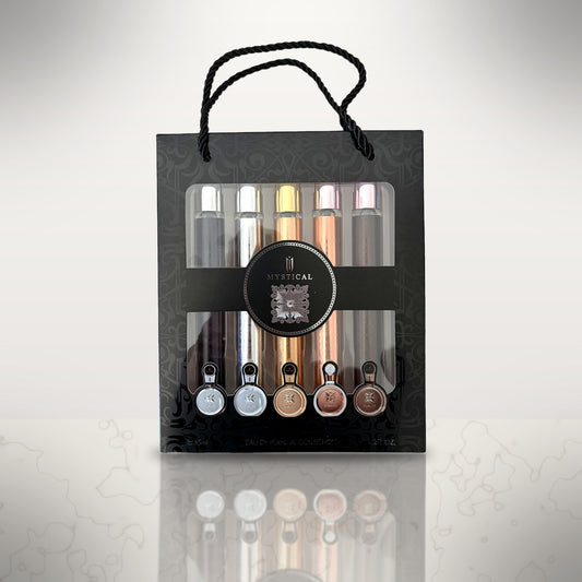 Coffret 5 parfums Mystical Black – 5 x 35 ml