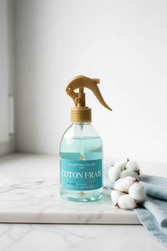 Spray d'intérieur Coton Frais – Collection Étoilée Paris