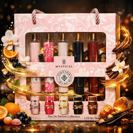 Coffret 5 parfums Mystical Rose – 5 x 35 ml