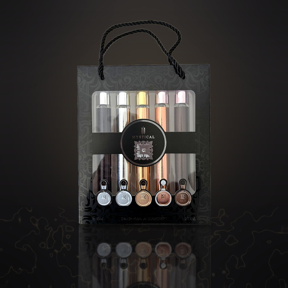 Coffret 5 parfums Mystical Black – 5 x 35 ml