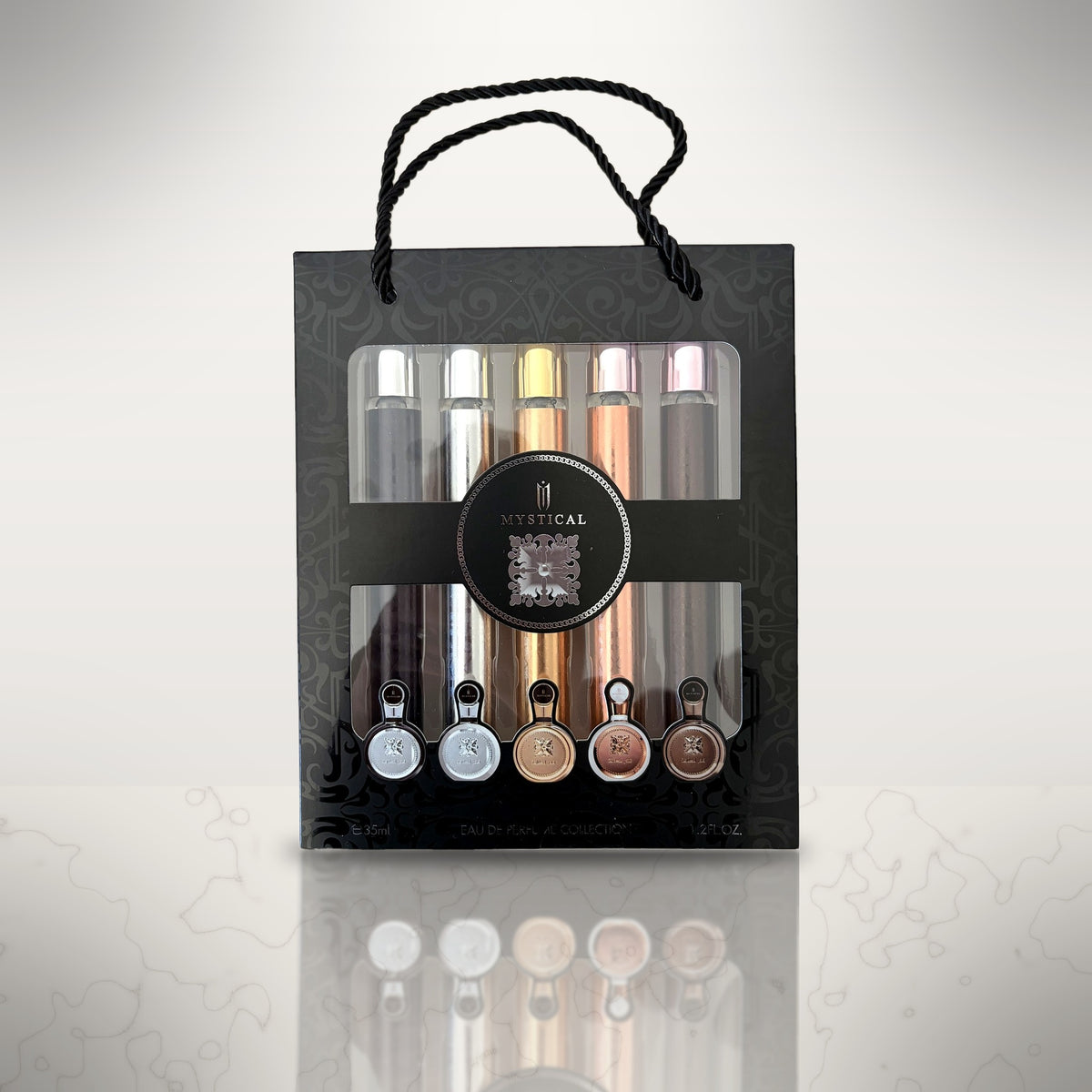 Coffret 5 parfums Mystical Black – 5 x 35 ml